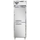 Continental D1RSNSAHD - Reach-In Refrigerator, one-section, shallow depth, half-height solid doors