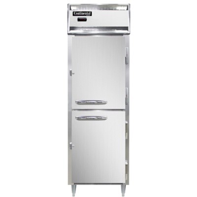 Continental Refrigeration DL1W-SS-PT-HD Pass-Thru Heated Cabinet 