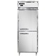 Continental DL1WE-SA-PT-HD - Extra-Wide Pass-Thru Heated Cabinet, one-section, hinged half-doors