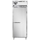 Continental DL1WE-SA-PT - Extra-Wide Pass-Thru Heated Cabinet, one-section, hinged doors
