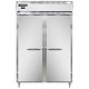 Continental D2FNSS - Reach-In Freezer, two-section, full-height solid doors