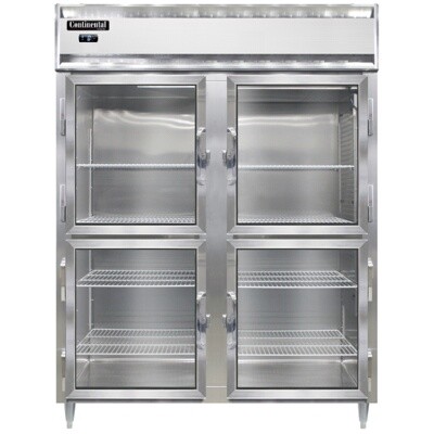 Continental Refrigeration DL2FE-SA-GD-HD Reach-In Freezer 