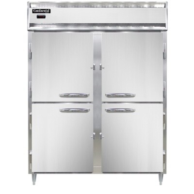 Continental Refrigeration DL2WE-SA-PT-HD Pass-Thru Heated Cabinet 