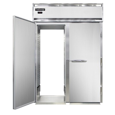 Continental Refrigeration DL2WI-SS-RT-E Roll-Thru Heated Cabinet 