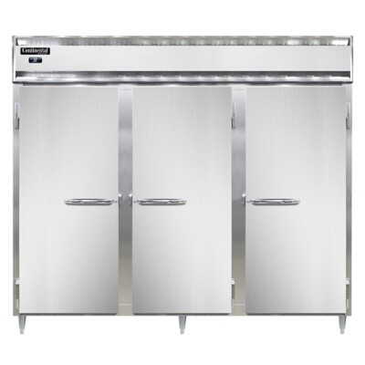 Continental Refrigeration DL3RE-SS-PT Pass-Thru Refrigerator 