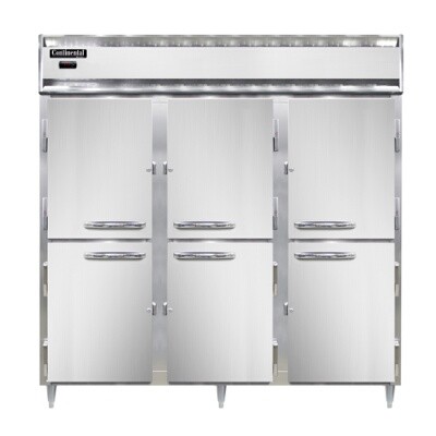 Continental Refrigeration DL3W-HD Reach-In Heated Cabinet 