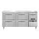 Continental DRA68NSS-D - Work Top Refrigerator, 68