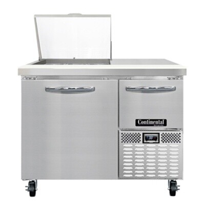 Continental Refrigeration RA43N9M Mega Top Prep Table 