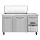 Continental RA60N18M - Mighty Top Sandwich Prep Table, 60