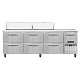 Continental RA93N18-D - Sandwich Prep Table, 93