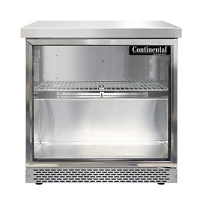 Continental Refrigeration SW32NGD-FB Work Top Refrigerator 
