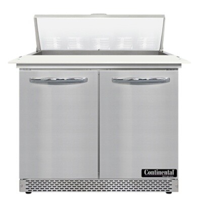 Continental Refrigeration SW36N10C-FB Sandwich & Salad Prep Table 