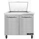 Continental SW36N12M - Mighty Top Sandwich Prep Table, 36