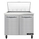 Continental SW36N15M - Mighty Top Sandwich Prep Table, 36