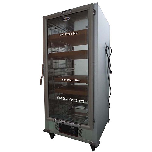 Cozoc HPC7101-WC9DF9L PASS THRU - Heated Proofer Cabinet, full size, insulated, 30-2/5'W 