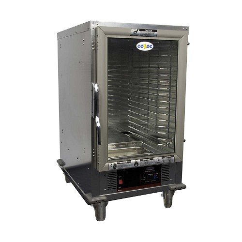 Cozoc HPC7008HF-C9F8 - Heated Proofer Cabinet, half-size, non-insulated, (17) pan capacity 