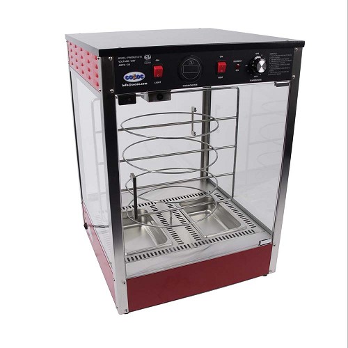 Cozoc PW5002-10-18 - Countertop Pizza Warmer, pass-thru, 21'W, (4) 18' pizza pans 