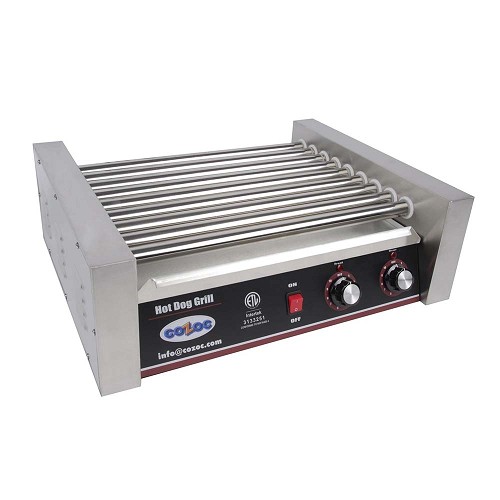 Cozoc HDG5001-11 - Hot Dog Roller Grill, counter top, 22'W, (30) hot dog 