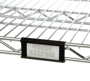 Focus Foodservice FSHELF3B Shelving Label Holder / Marker 