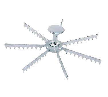 Update International APM-07 - Pie Marker, 7 cut, 9' dia., 1-1/2'H, with handle, aluminum 