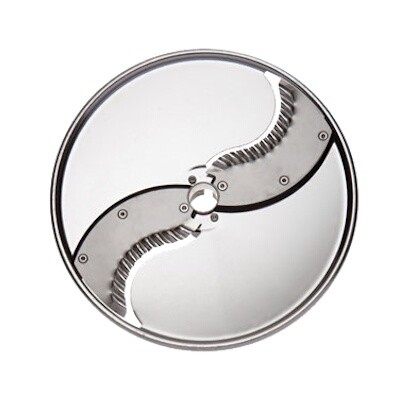 Dito Sama 650091 - (C6WX) Corrugated Slicing, S Blade, stainless steel, 1/4' , wavy cut 