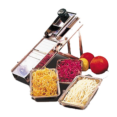 Eurodib 3839 - Mandoline with Guard, 18/10 stainless steel, hard stainless steel blades 
