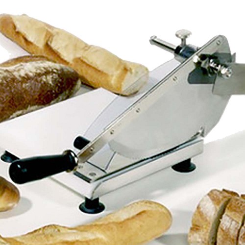 Eurodib 703SF1P - Bread Slicer, hardened steel blade, polyethelene base 