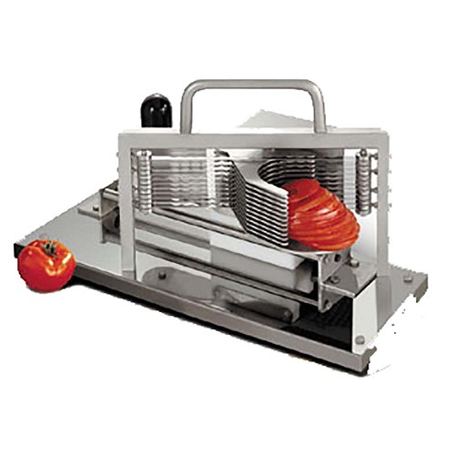 Eurodib CTX - Tellier Tomato Slicer, 1/4' slices, stainless steel, scalloped blades 