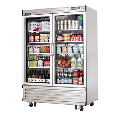 Everest EBGR2 Reach-In Refrigerator 