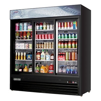 Everest EMGR69B Refrigerated Merchandiser 