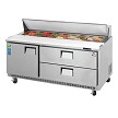 Everest EPBNR3-D2 Sandwich and Salad Prep Table 