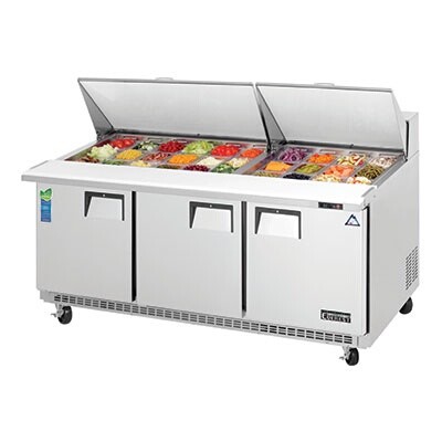 Everest EPBR3 Mega Top Prep Table 