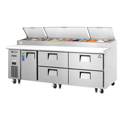 Everest EPPR3-D4 Pizza Prep Table 