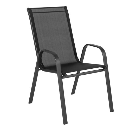 Flash Furniture 4-JJ-303C-GG Outdoor Stacking Chair 