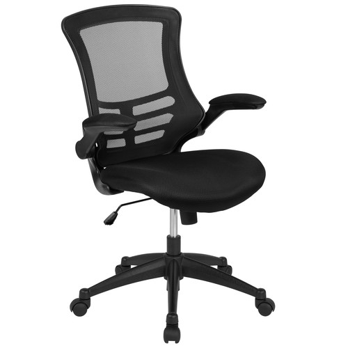 Flash Furniture BL-X-5M-BK-GG Swivel Chair 