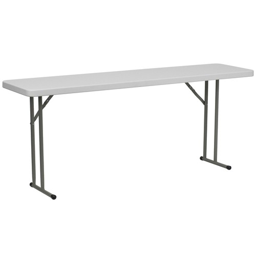 Flash Furniture DAD-YCZ-180-GW-GG Folding Table 