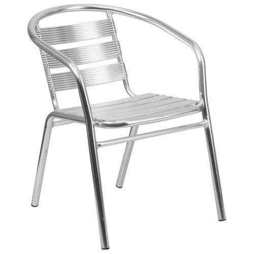 Flash Furniture TLH-1-GG Outdoor Stacking Armchair 