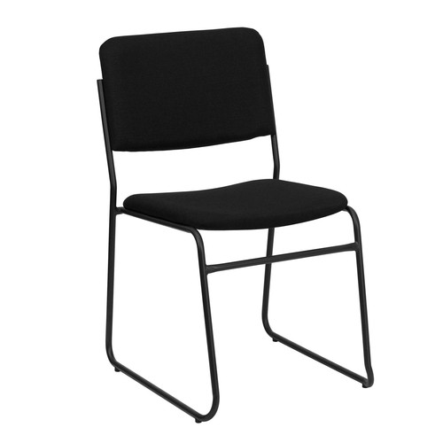 Flash Furniture XU-8700-BLK-B-30-GG Stacking Chair 