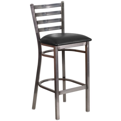 Flash Furniture XU-DG697BLAD-CLR-BAR-BLKV-GG Bar Stool 