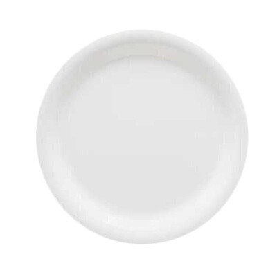 GET Enterprises NP-9-DW Plastic Plate 