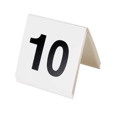 GET Enterprises NUM-26-50 Tabletop Sign 