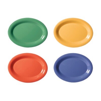GET Enterprises OP-950-MIX Plastic Platter 