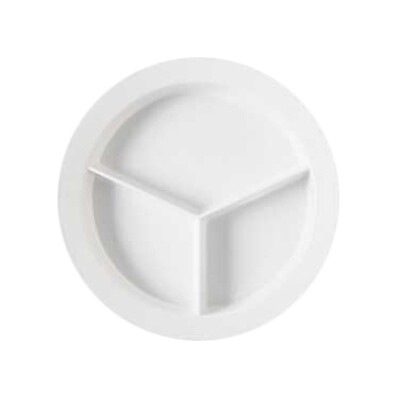 GET Enterprises P-1530-W Compartment Plate 