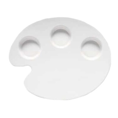 GET Enterprises PP-977-W Plastic Plate 