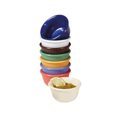 GET Enterprises RM-389-BR Plastic Ramekin 