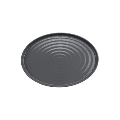 GET Enterprises RO-1410-GRS/BKM Melamine Platter 