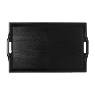 GET Enterprises RST-2517-1-BK Room Service Tray 