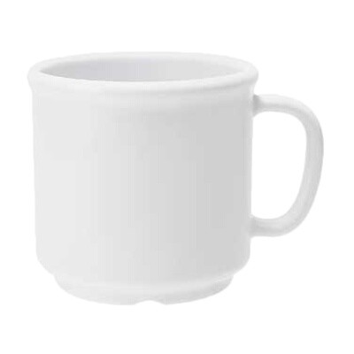 GET Enterprises S-12-W Plastic Mug 
