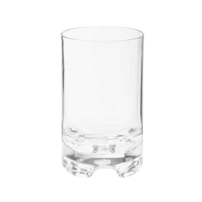 GET Enterprises SW-1424-1-SAN-CL Plastic Glassware 