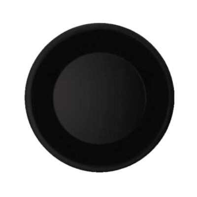 GET Enterprises WP-9-BK Plastic Plate 
